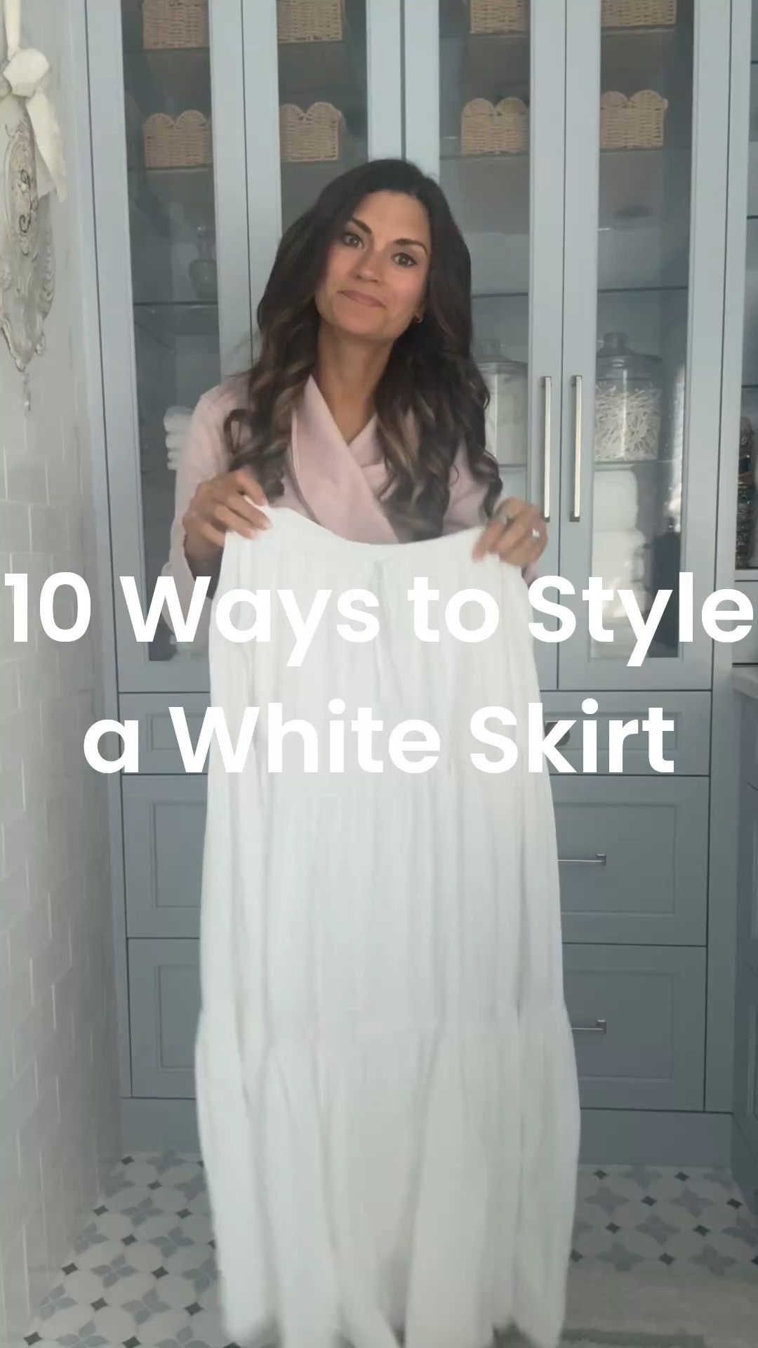 Ten ways to style a white skirt for summer