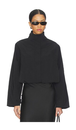 LIONESS Shoreline Windbreaker in Black. - size L | Revolve Clothing (Global)