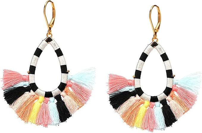 Gold Lever Backed Earrings for Women, Leverback Earrings for Girls Hypoallergenic Jewelry Hollow ... | Amazon (US)