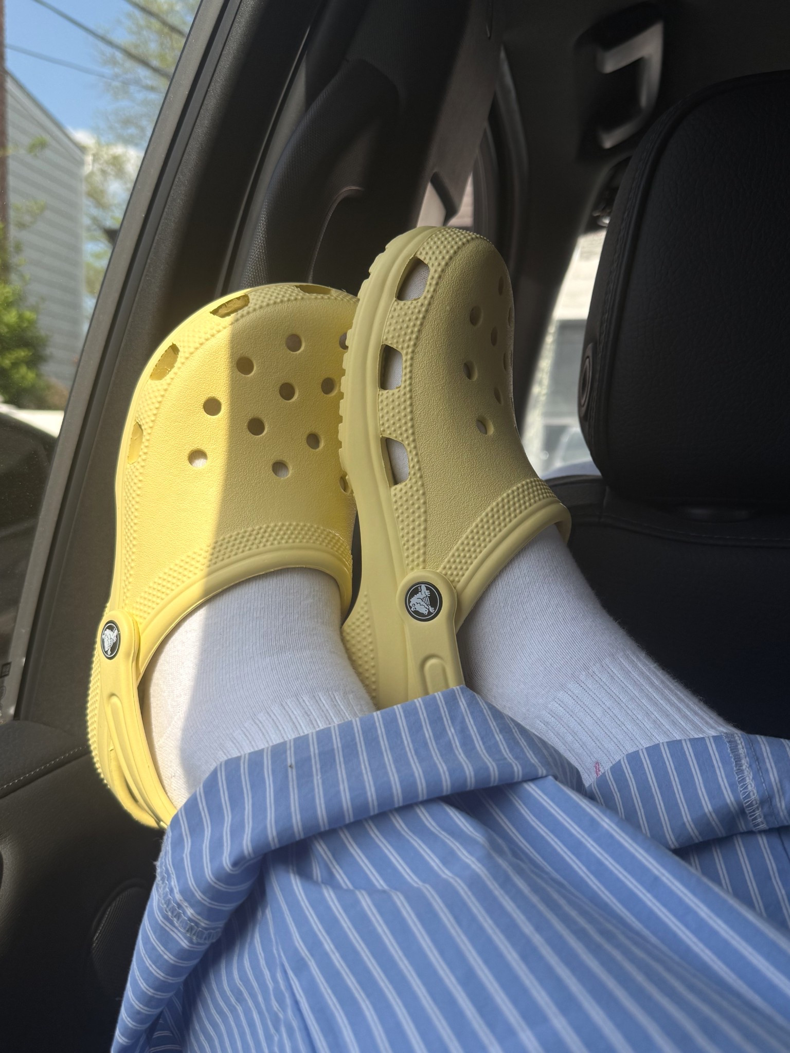 the most perfect shade of yellow 😍 my new fav shoes to slide on 

#LTKSeasonal #LTKStyleTip #LTKU