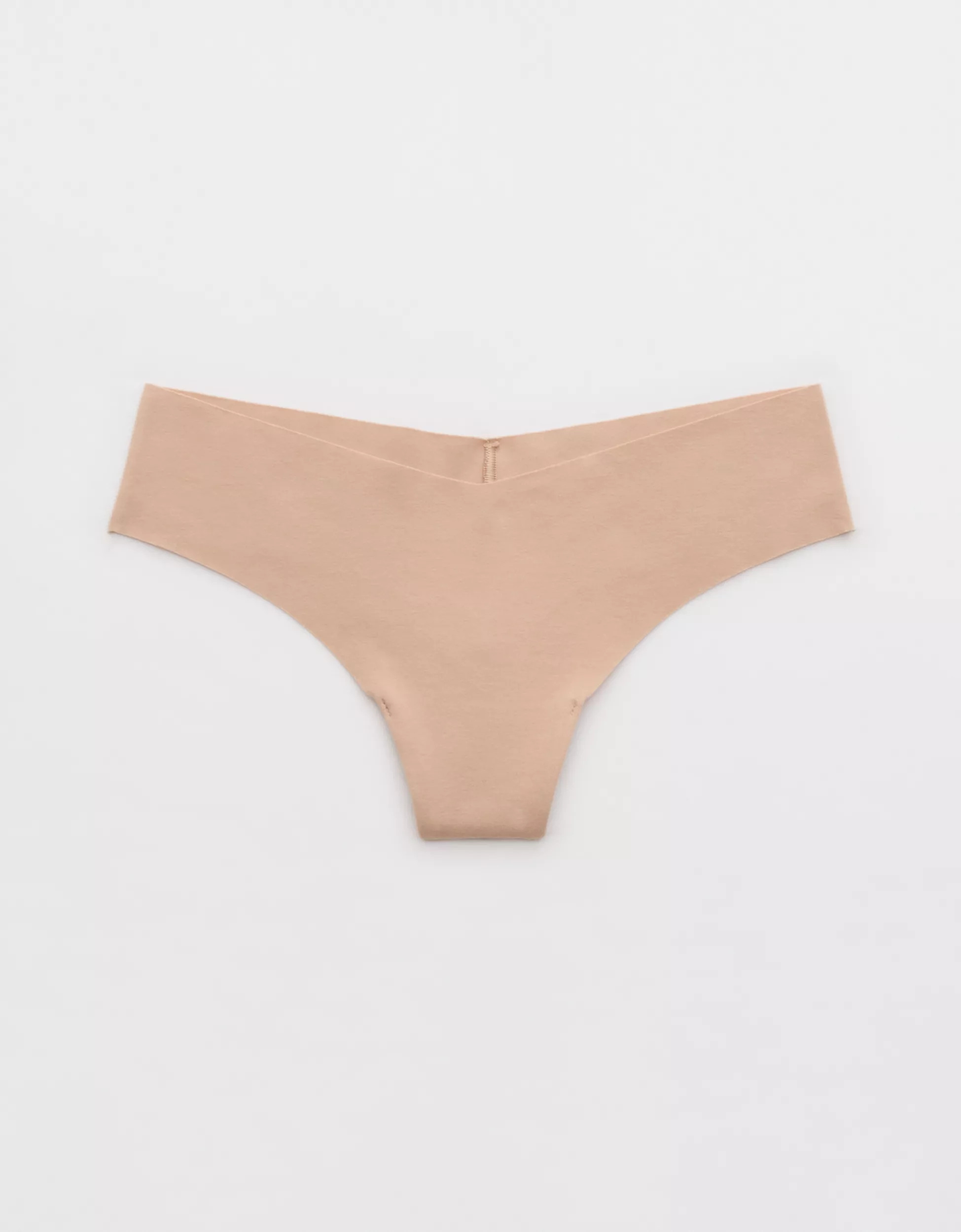 Superchill No Show Cotton Thong Underwear | Aerie