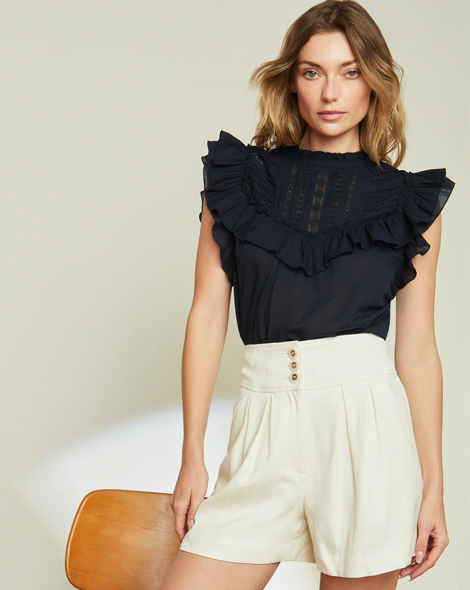 Alicia High-Rise Short | Veronica Beard