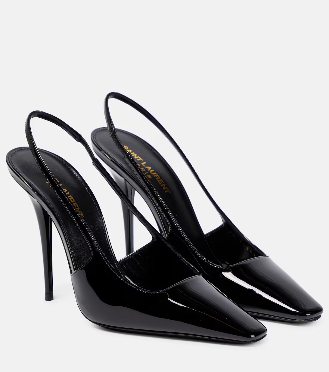 Blade 110 patent leather slingback pumps | Mytheresa (US/CA)