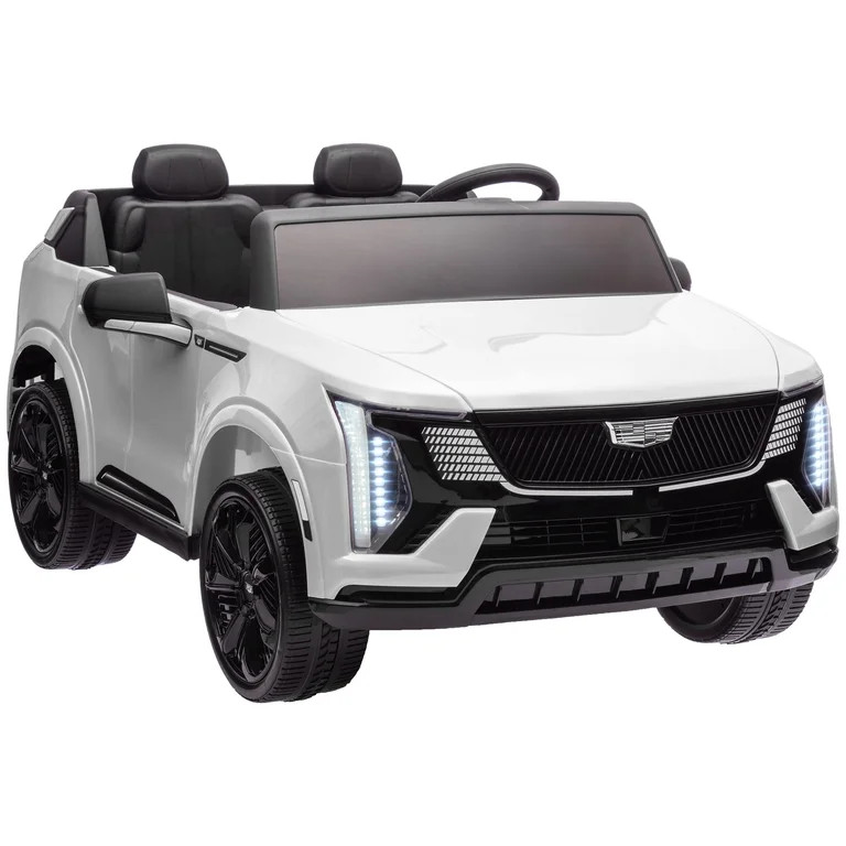 Qaba 2-Seater Ride on Truck, 12V 10AH Cadillac Escalade Licensed Kids Electric Car w/ Remote, 4 S... | Walmart (US)