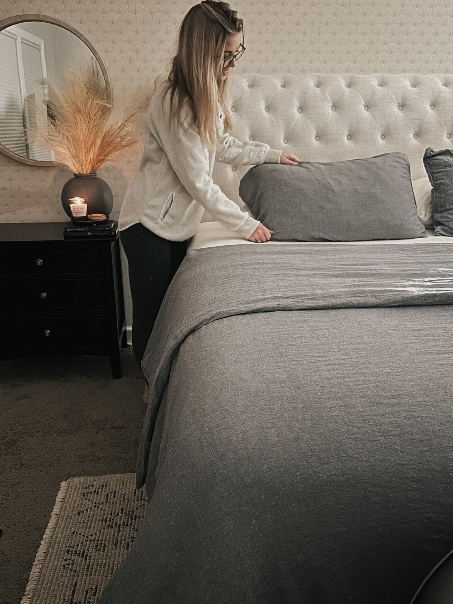 My second pair of @Cariloha sheets just arrived and they are freshly washed & ready for bed! #ad If you’re a hot sleeper like my husband and I, then you NEED @Cariloha’s resort bamboo sheets. They’re incredibly soft, breathable, and eco-friendly, which makes them perfect for a good nights sleep. Plus, they come in a variety of colors & sizes! 
Use CODE: KENDRA30 for 30% OFF! 
#livecariloha

#LTKGiftGuide #LTKhome #LTKstyletip