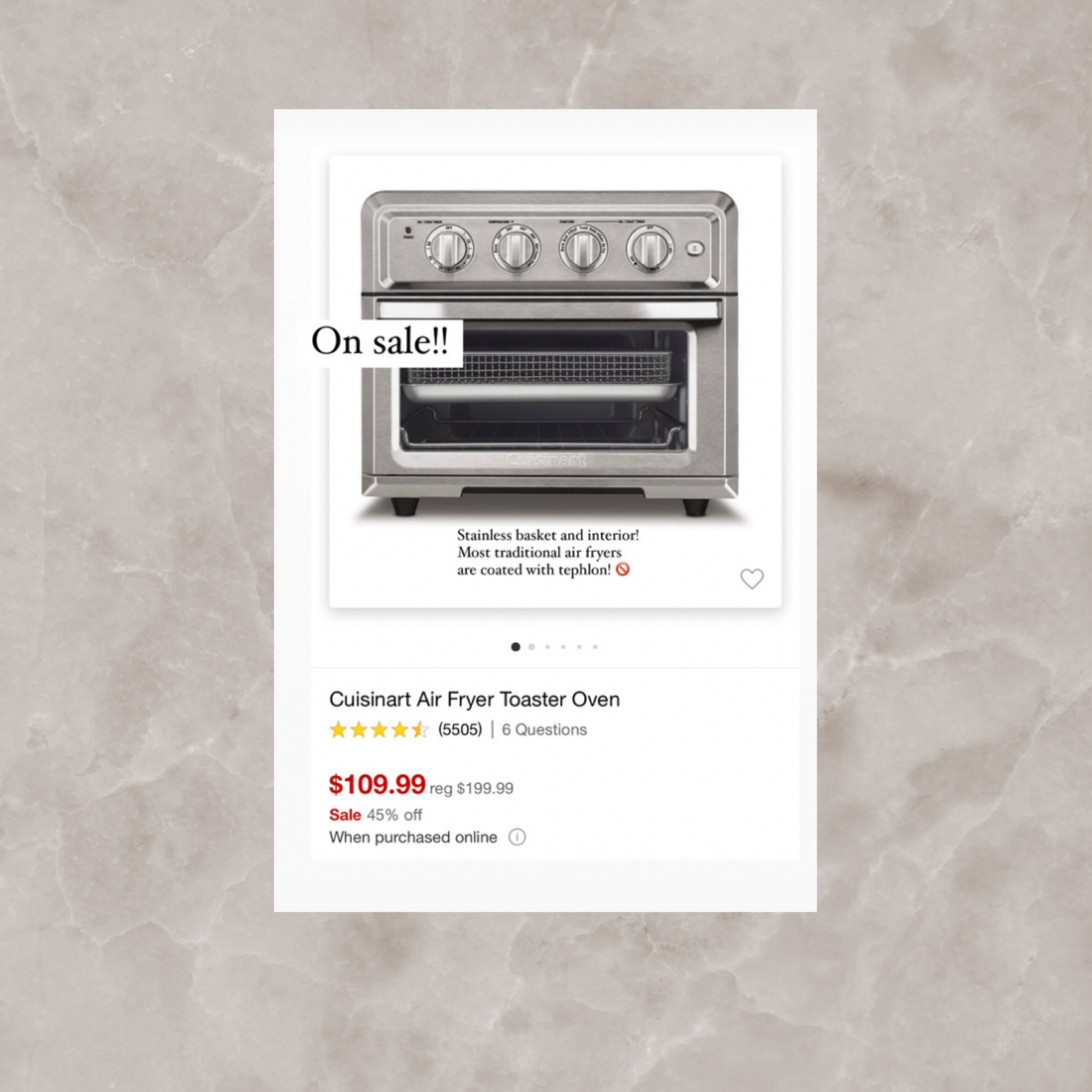 Better choice air fryer without the forever chemicals 🚫

#LTKsalealert #LTKFind #LTKhome