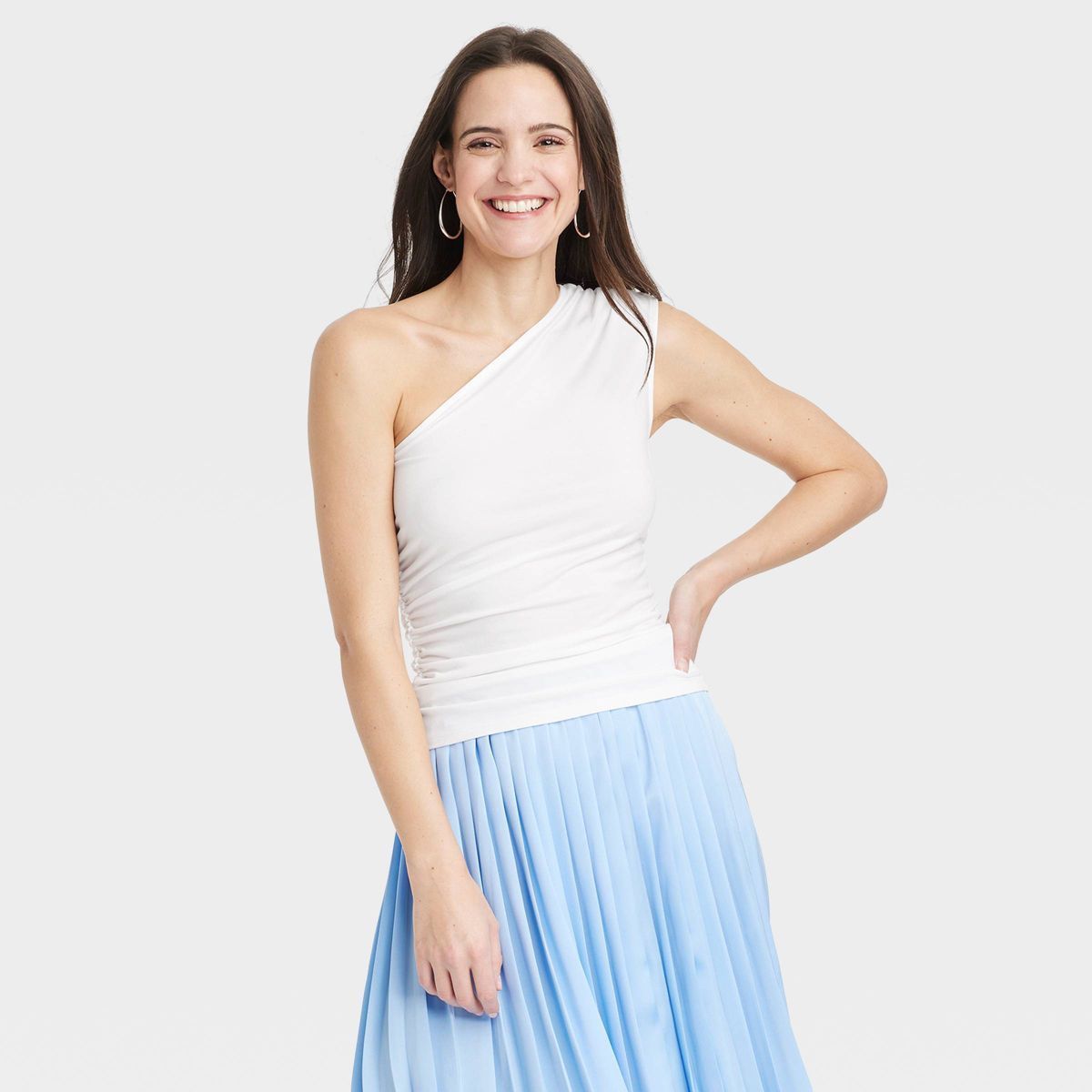 Women's Slim Fit One Shoulder Tank … curated on LTK