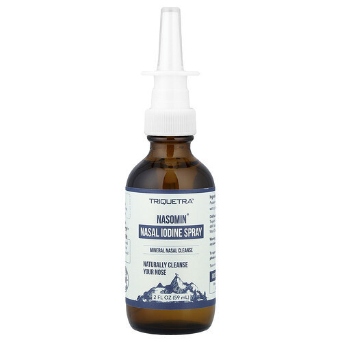 Triquetra Health, Nasomin®, Nasal Iodine Spray, 2 fl oz (59 ml) | iHerb
