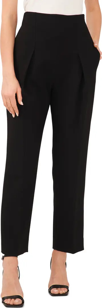 Pleated High Waist Ankle Pants | Nordstrom