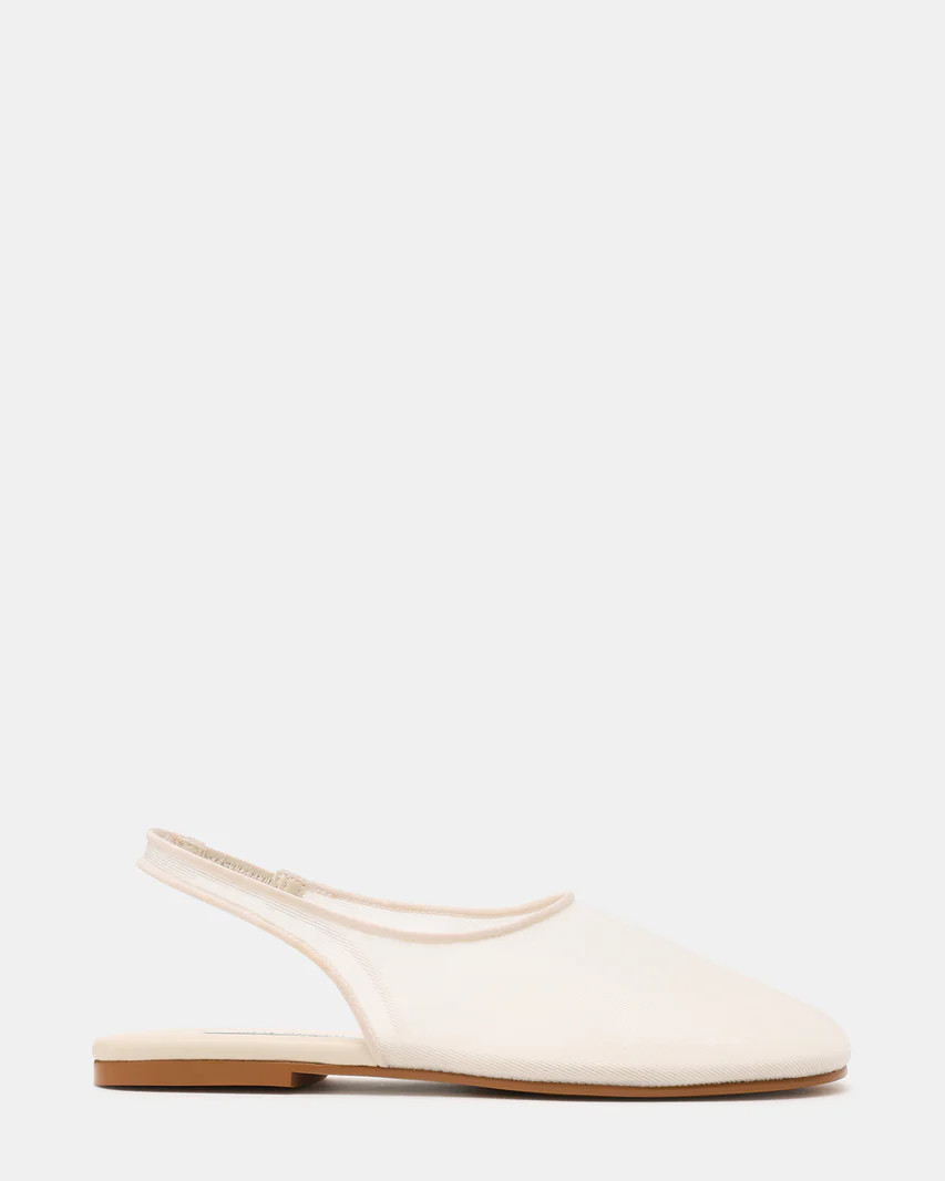 PRIVY Bone Mesh Slingback Women's Flat | Steve Madden (US)
