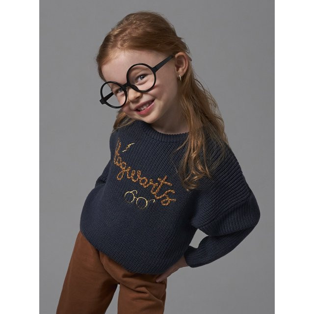 Modern Moments x Harry Potter Toddler Neutral Sweater, Sizes 12M-5T | Walmart (US)
