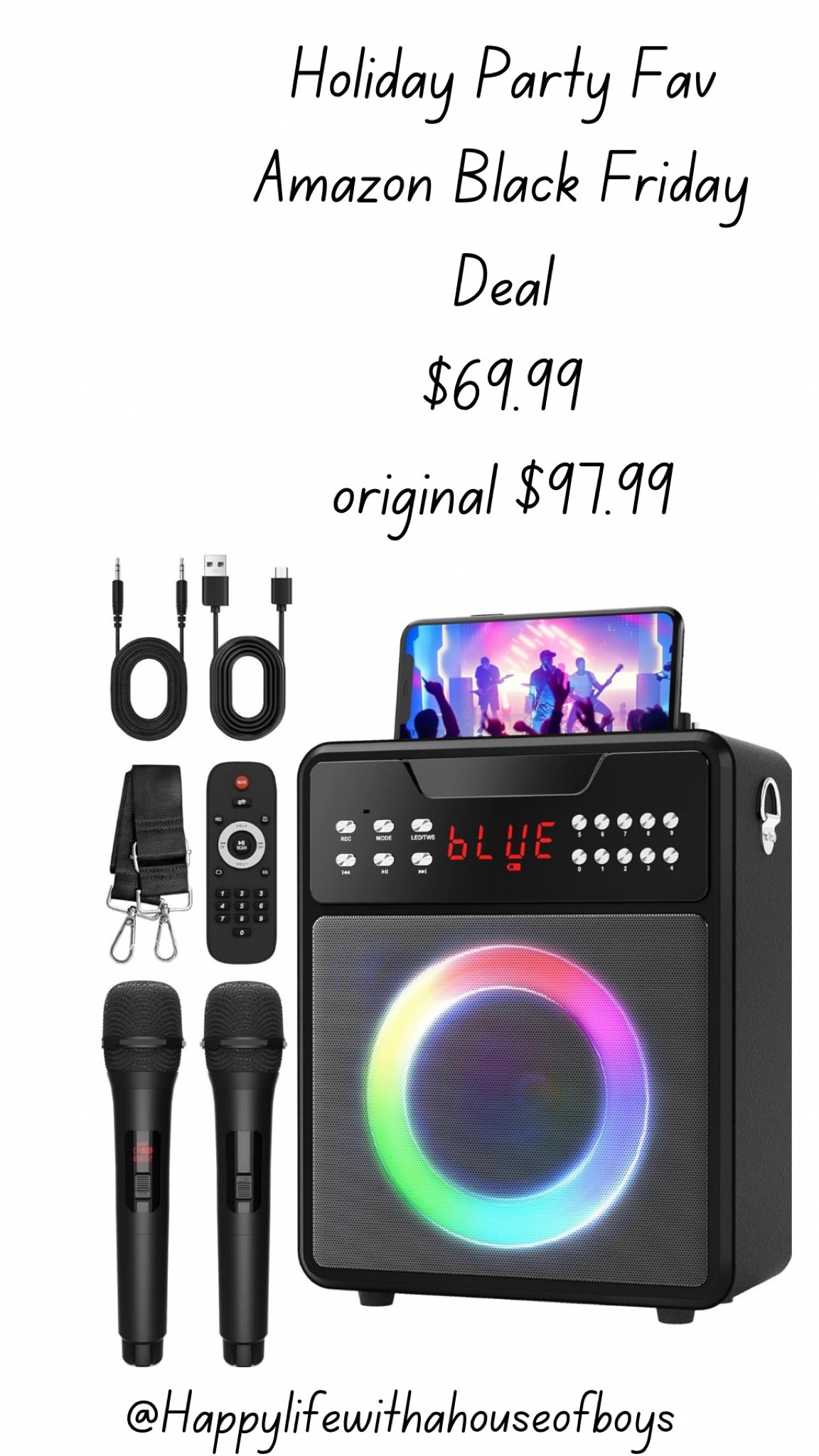 #karoke #singing #holidayparty #blackfridaydeal #amazon

#LTKFindsUnder100 #LTKHoliday #LTKCyberWeek