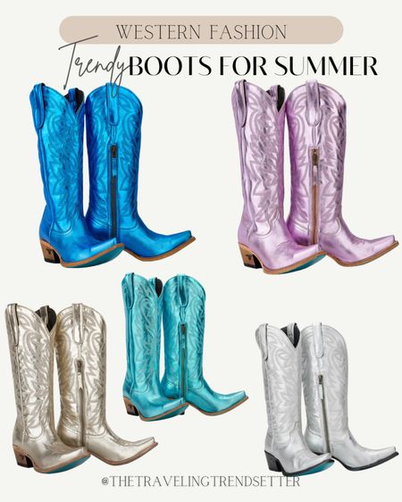 Western fashion trendy boots for summer

#LTKShoeCrush #LTKFestival #LTKWorkwear