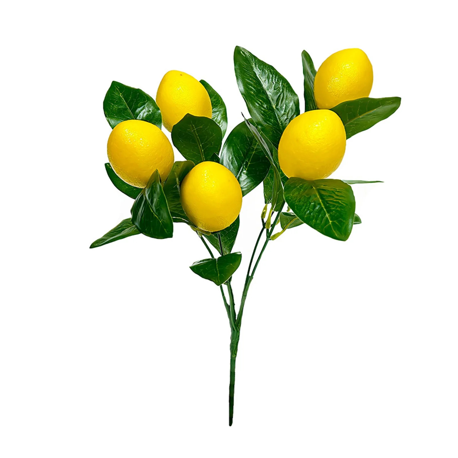 Puntoco Artificial Lemon Branch Lemon Fruit Artificial Flower Green Plant Decoration Home Decorat... | Walmart (US)