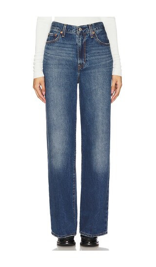 LEVI'S Ribcage Wide Leg Jeans in Blue. - size 29 | Revolve Clothing (Global)