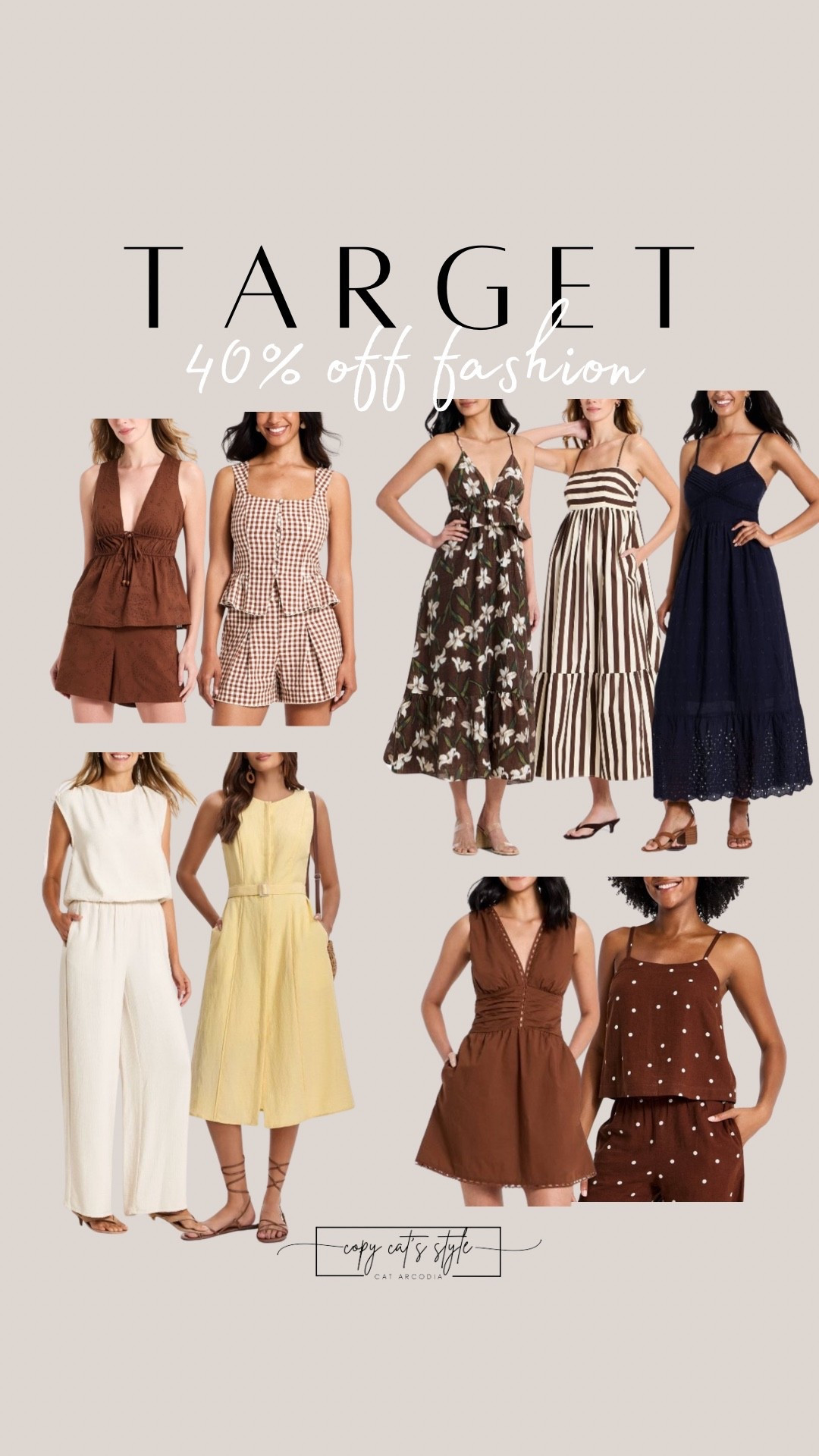 Target fashion on major sale. 40% of Target fashion finds. Target, deal days, summer fashion, summer dresses, summer style, dress, Target style.

#LTKOver40 #LTKSaleAlert #LTKMidsize