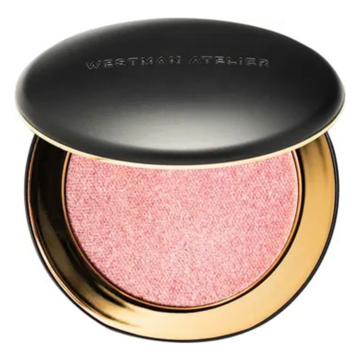 This highlighter is super luxe! Love the creamy, yet shimmery formula. This color is Peau de Rose and is so flattering! Also can be used as an eye shadow! 
