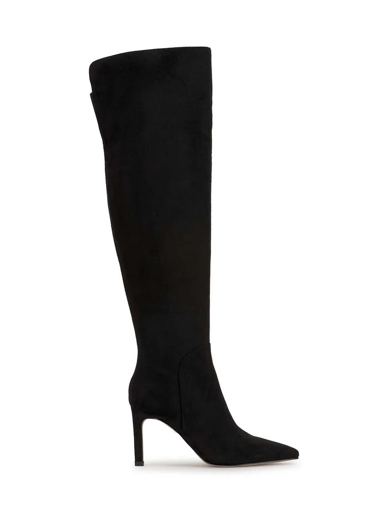 Earon Over The Knee Boot in Black Suede | Jessica Simpson