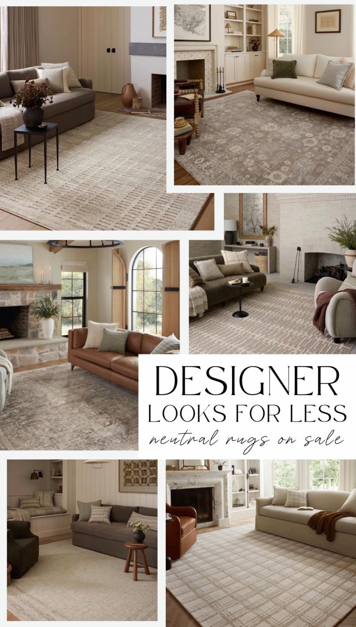 Incredible prices on these best selling rugs ✨ 

Neutral Rug, Loloi Rugs, Wayfair Sale

 #wayfair #wayfairfinds #wayfairsale #cyberweek #loloirug #arearug #LTKCyberWeek 

#LTKHome #LTKSaleAlert #LTKFindsUnder100