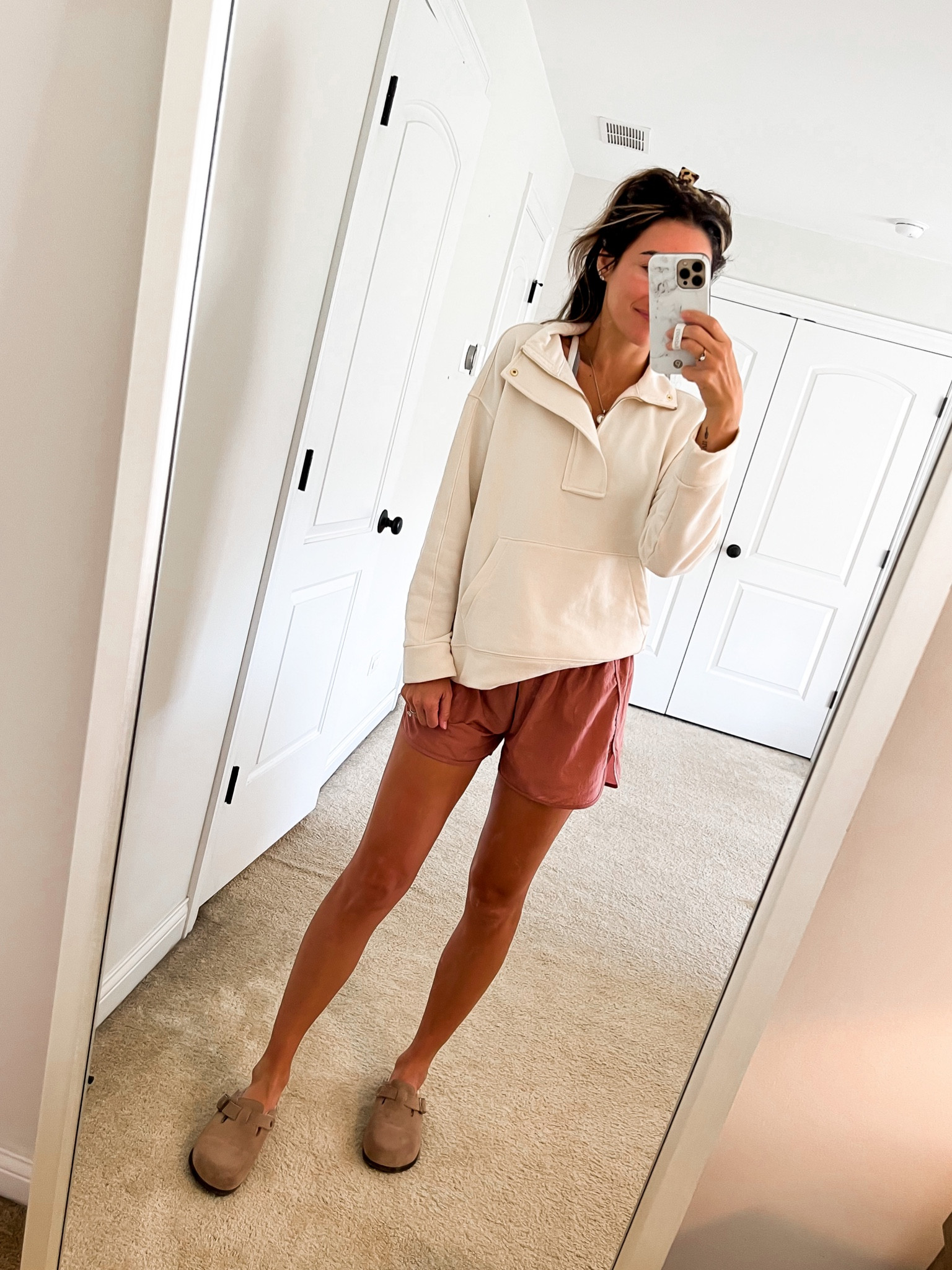 This target pullover is so good & only $25! So many cute color options online too

I sided up to a medium for a more oversized fit 

Shorts- sized up to M but could do a S
Shoes - tts

#target #freepeople #targetfind #birkenstockclogs #sale #under30

#LTKstyletip #LTKunder50 #LTKsalealert
