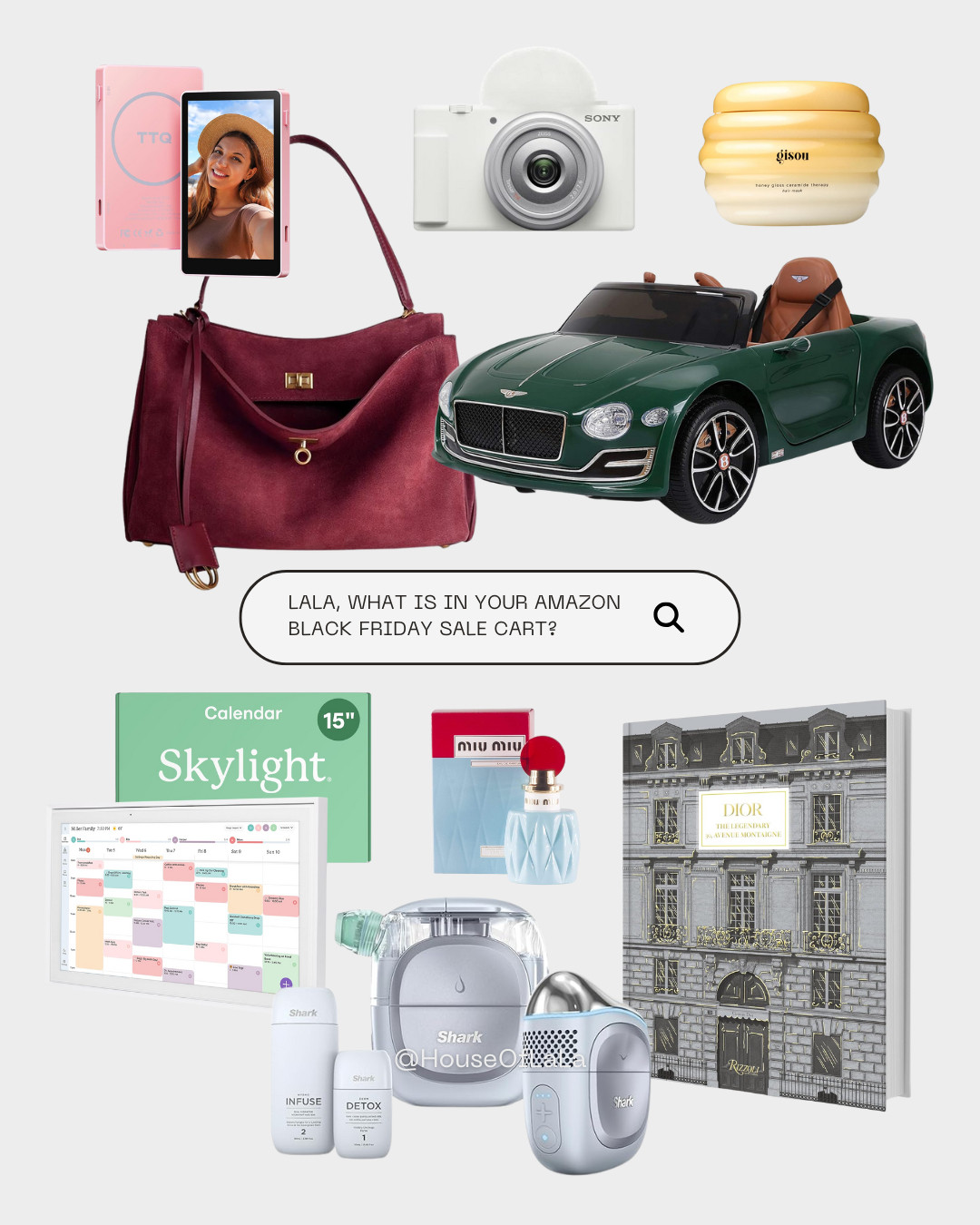 I used to go full psycho trying to pull my Amazon Black Friday cart together at the last minute — staying up way too late and missing out on actual life. 😅 This year, we’re doing it differently. We’re being prepared so we can be present… and just press ‘buy’ when the clock strikes SALE. 🖤🛒 #BlackFridayPrep #TheLaLaEdit #HouseOfLaLa 

 