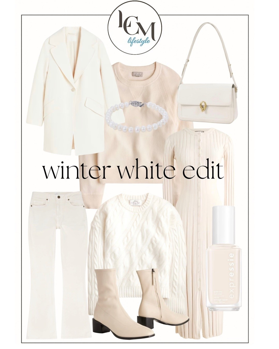Winter white pieces work all year long. A great addition to your wardrobe! 

#LTKFindsUnder100 #LTKWorkwear #LTKTravel
