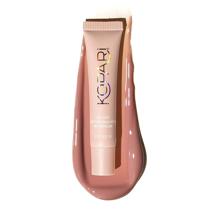 Kopari Lip Love Moisture Balm in Watermelon SPF 30, Tinted Mineral Lip Sunscreen with Ceramides &... | Amazon (US)