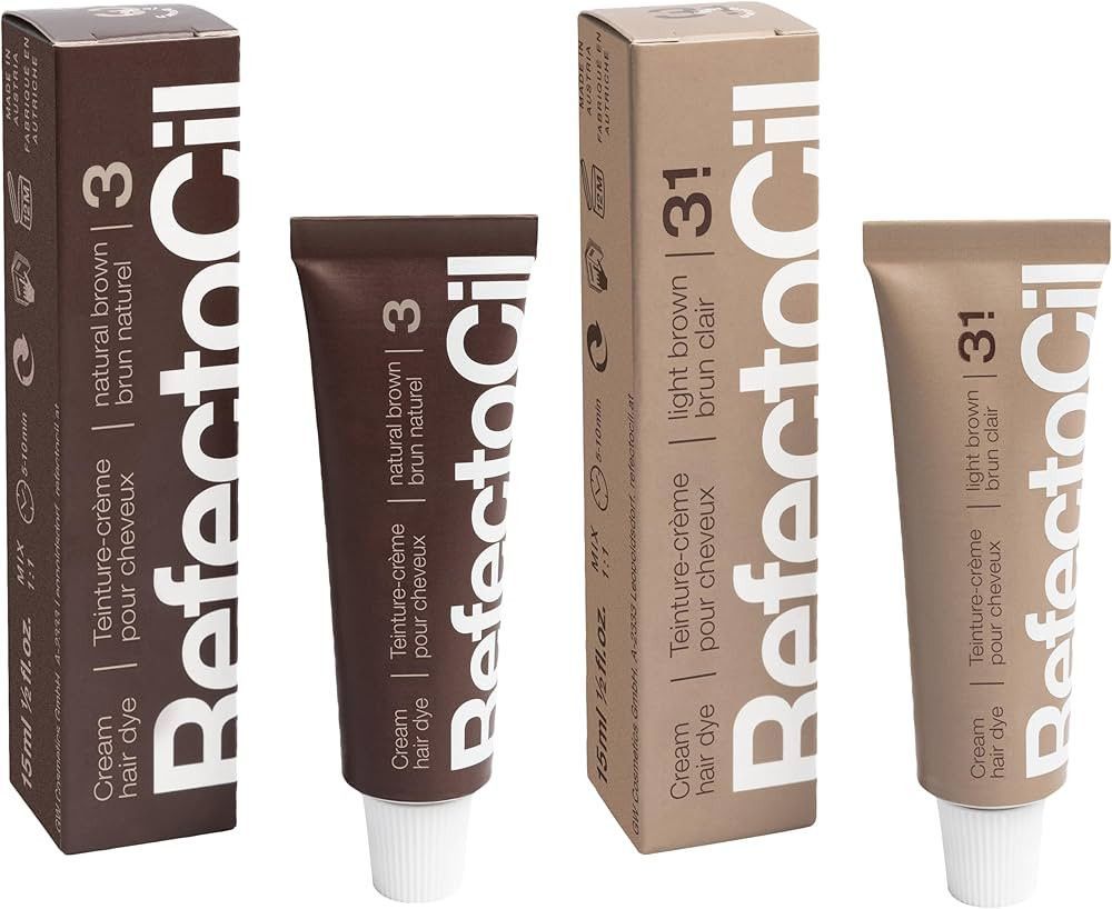 RefectoCil Cream Hair Dye 2-Pack – Professional Hair Tint for Long-Lasting Color | Amazon (US)