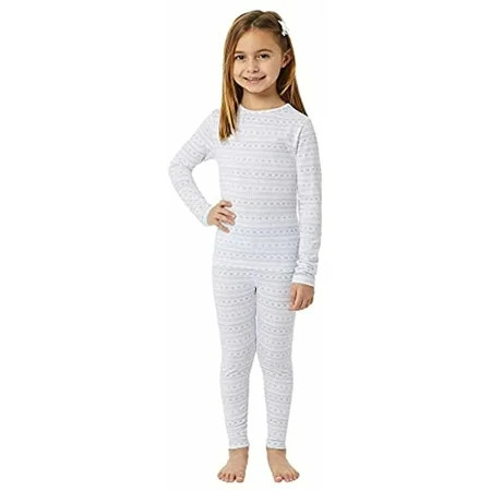 32 DEGREES Kid s Heat Base Layer Set (Medium Frozen Snowflake) | Walmart (US)