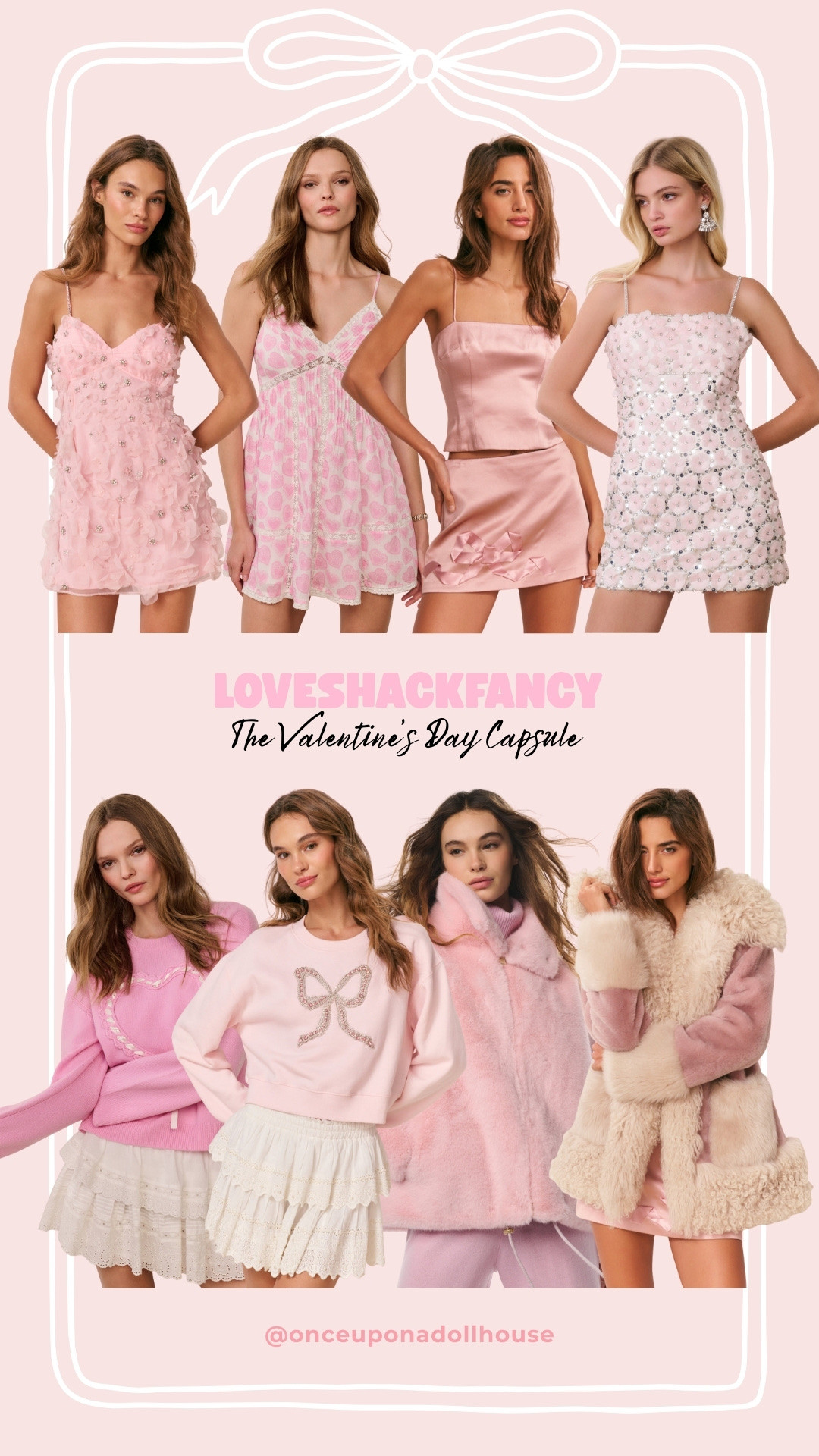 LoveShackFancy The Valentine’s Day Capsule! 

Pullover, mini dress, heart pullover, skirt, top, jacket 

#LTKSeasonal #LTKootd #LTKValentine