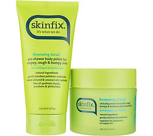 Skinfix Renewing Scrub & Cream Duo | QVC