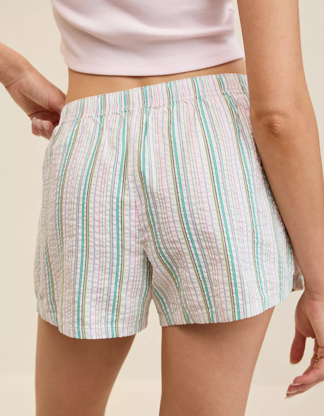 Aerie Around Town Seersucker Boxer | American Eagle Outfitters (US & CA)