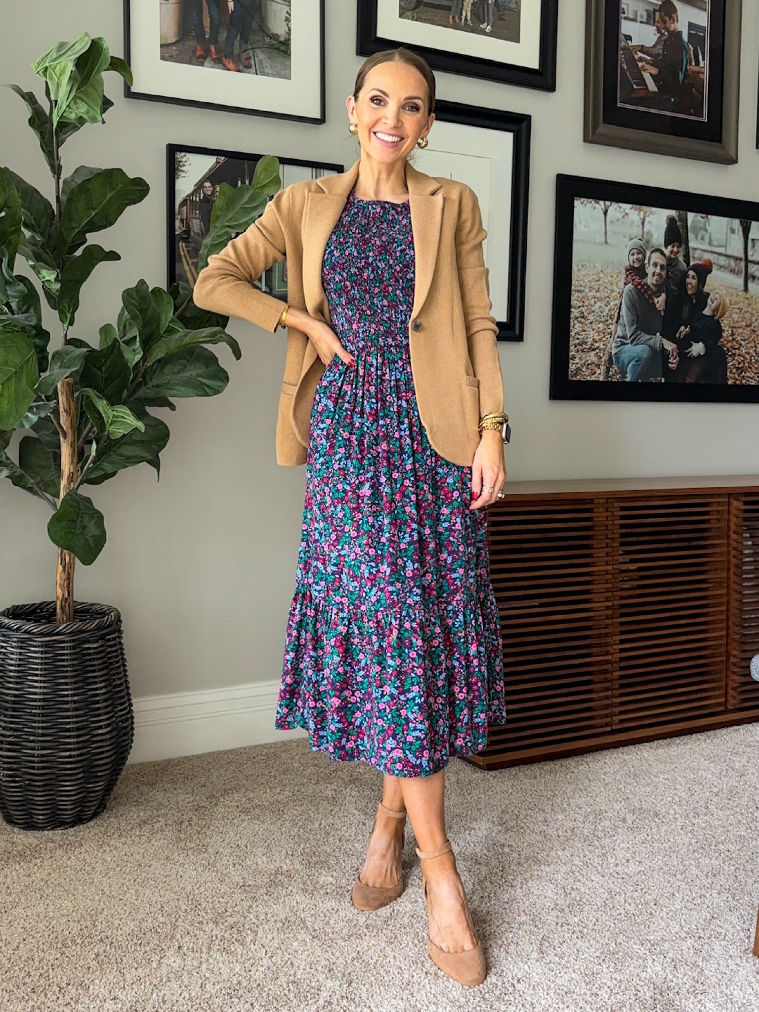 @j.crew factory floral dress + sweater blazer fall workwear // free shipping + extra 20% off $100 with code AUTUMN 

#LTKWorkwear #LTKSaleAlert #LTKStyleTip