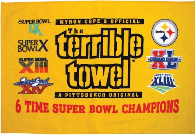 Terrible Towel 6X SB Champs | Amazon (US)