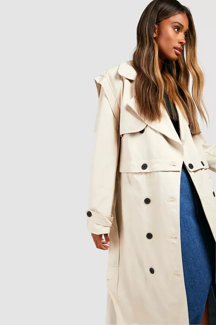 Multiway Trench Coat | boohoo (US & Canada)