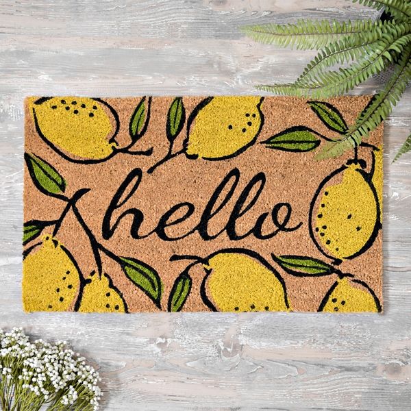 Hello Lemon Doormat | Kirklands | Kirkland's Home