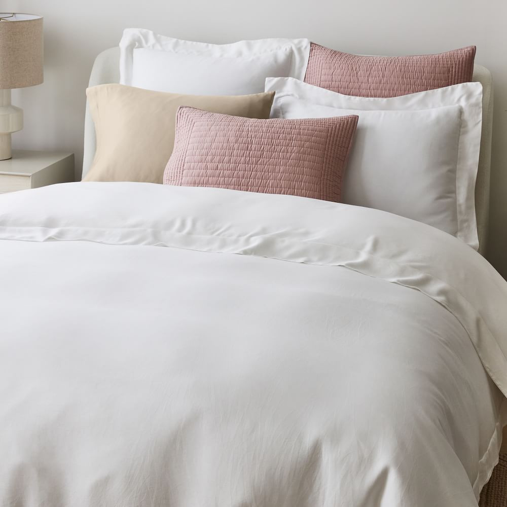Silky Brushed TENCEL™ Duvet Cover &amp; Shams | West Elm (US)