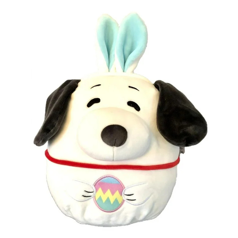Squishmallows 8" Easter Peanuts Snoopy Holding Easter Egg with Ears | Walmart (US)