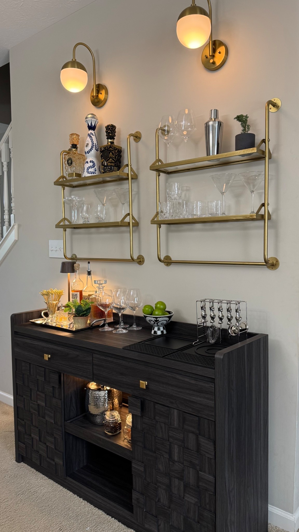 My home mini bar! 🍸✨

#LTKFindsUnder50 #LTKFindsUnder100 #LTKHome