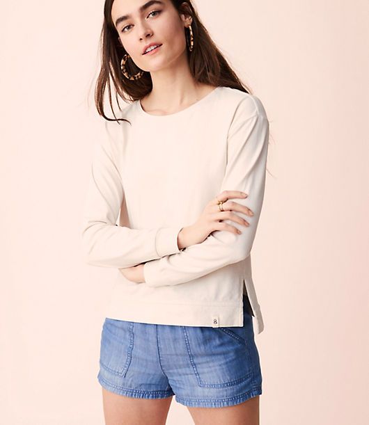 Lou & Grey Garment Dye Sweatshirt | Lou & Grey (US)