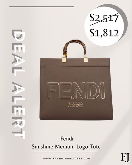 Absolutely loving this Fendi tote! Perfect if you’re looking for a gorgeous luxe bag to add to your collection! 

#LTKsalealert #LTKitbag #LTKFind