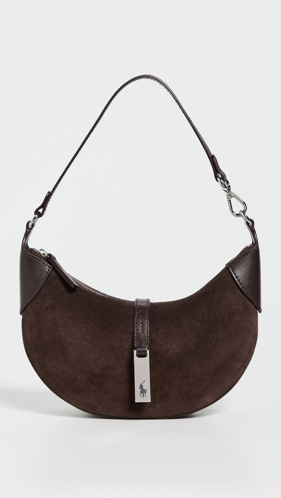 Suede Leather ID Mini Shoulder Bag | Shopbop