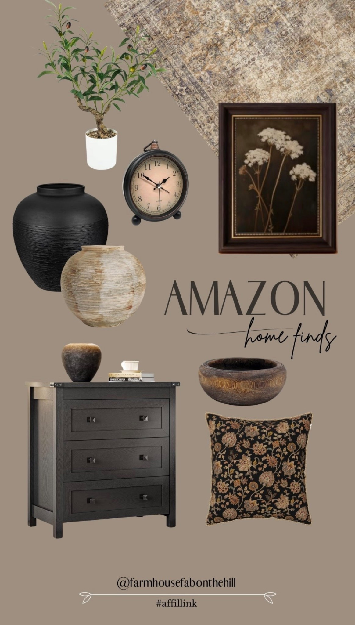Amazon- moody & cozy home finds 🤎

#LTKSaleAlert #LTKHome