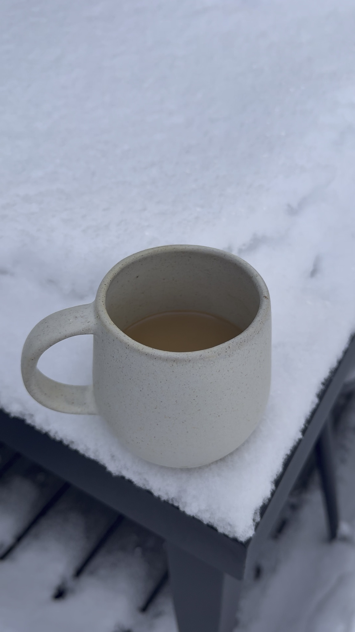 Nothing like coffee in the snow. 

#LTKfoodie #LTKHome #LTKPetite