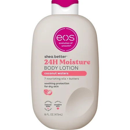 eos Shea Better Body Lotion - Coconut Waters, Made for Dryness, 16 fl oz. | Walmart (US)
