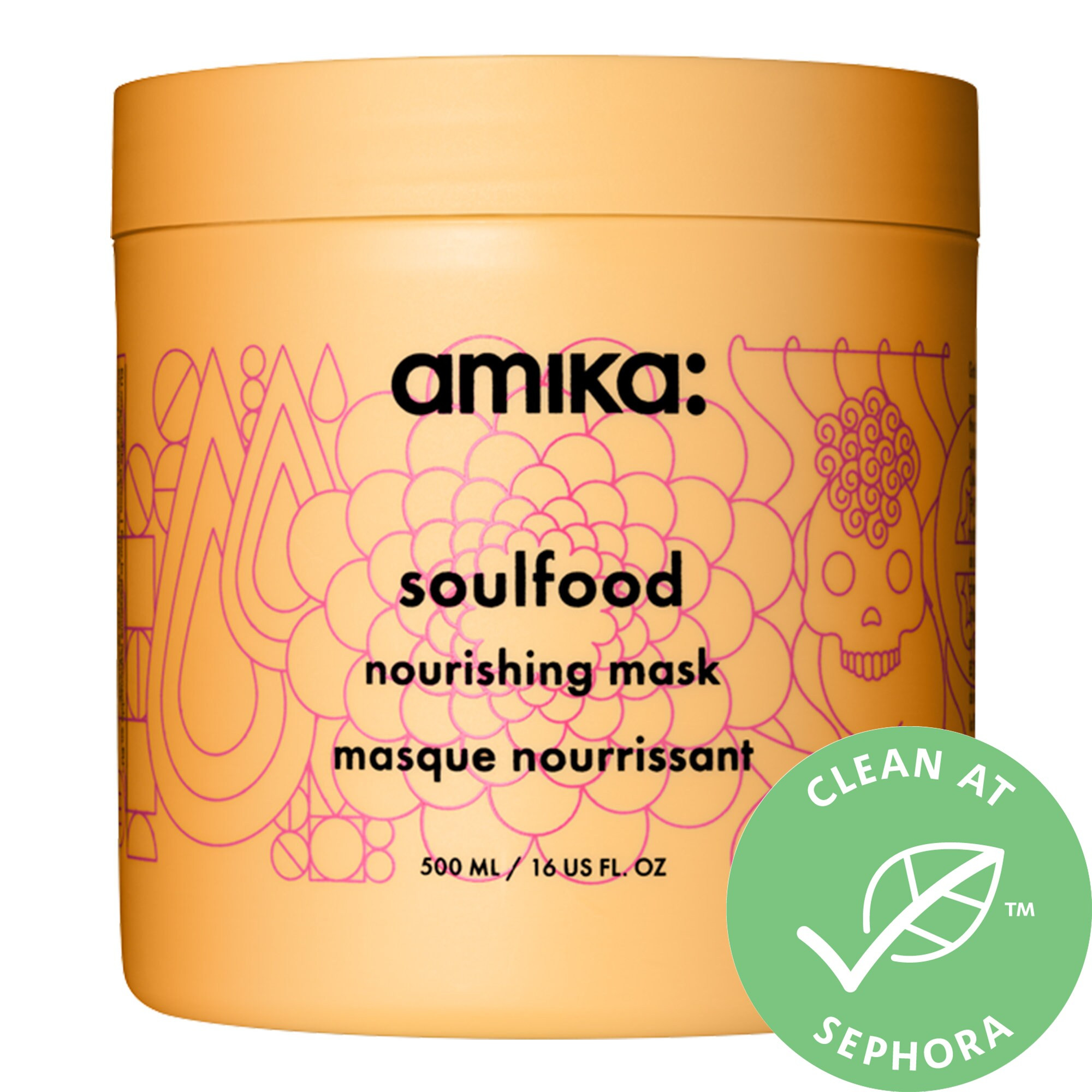 amika Soulfood Nourishing Hair Mask 16 oz/ 500 mL | Sephora (US)