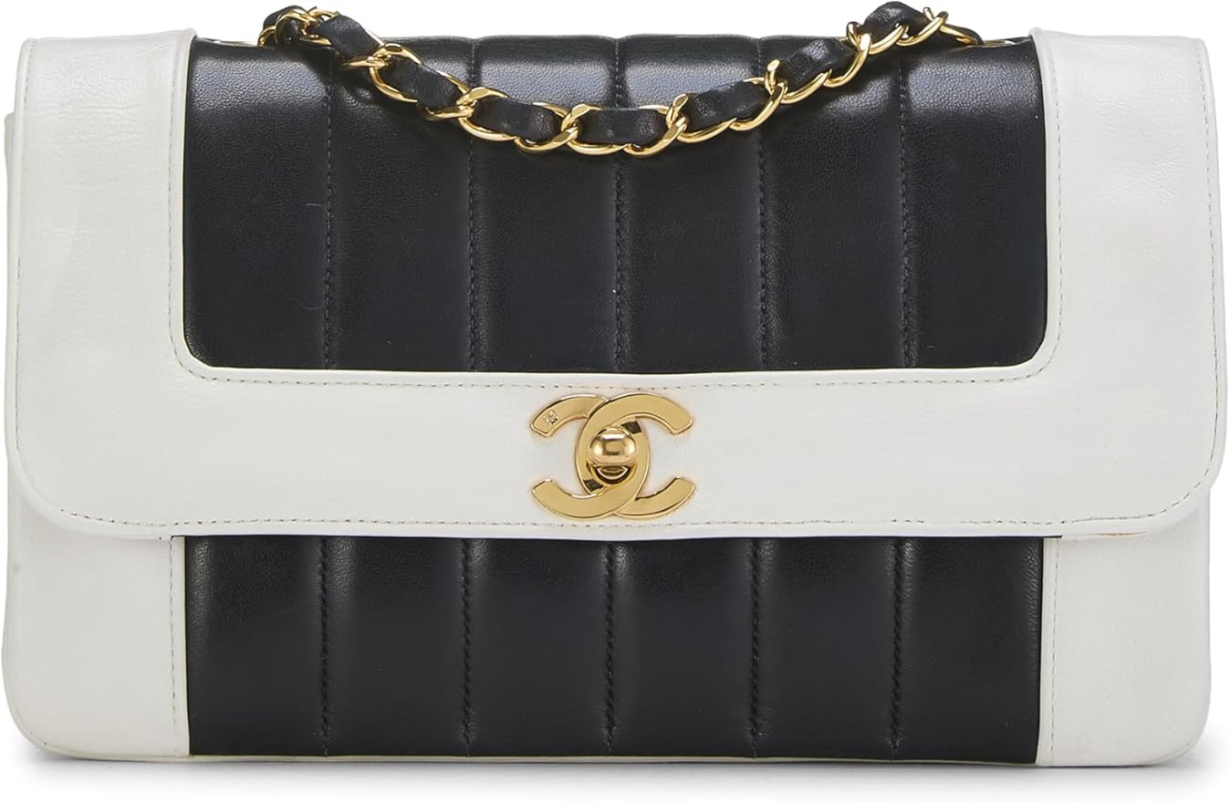 Amazon.com: Chanel, Pre-loved Multicolor Vertical Lambskin Border Flap Small, Multi : Amazon Luxu... | Amazon (US)