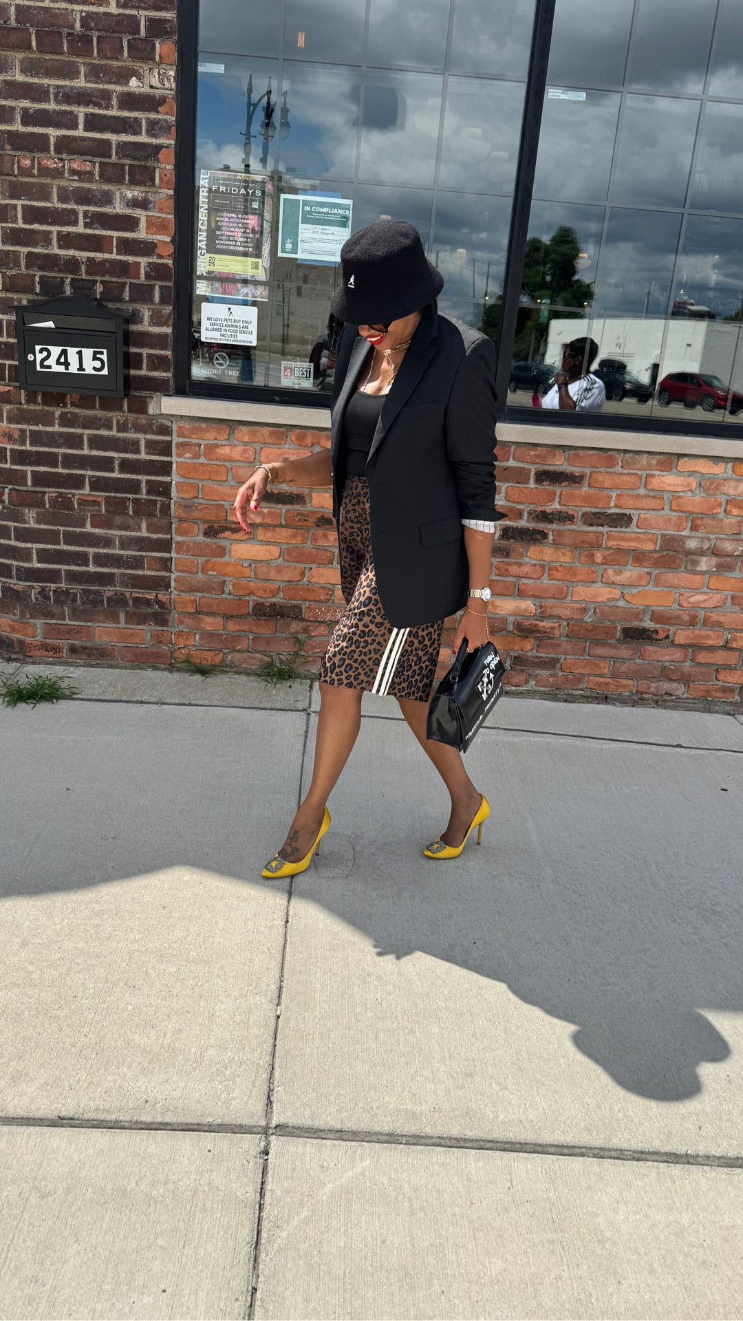 Leopard Shorts + Blazer | Bold Street Style Outfit

#LTKOver40 #LTKStyleTip #LTKShoeCrush