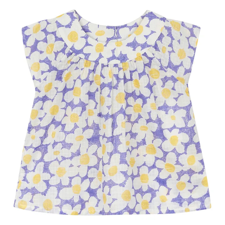 Bluse Fatine Bio-Baumwolle | Violett | Smallable