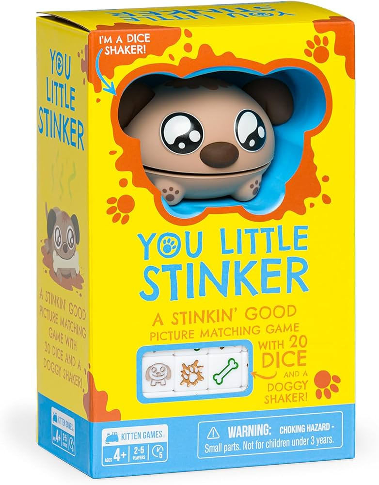 You Little Stinker by Exploding Kittens - 2-5 Players - Ages 4+ - 5 Minutes to Play - Matching Ga... | Amazon (US)